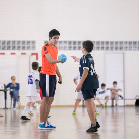 143145109-afife-viana-do-castelo-portugal-1er-décembre-2018-tournoi-de-handball-pour-enfants-organisé